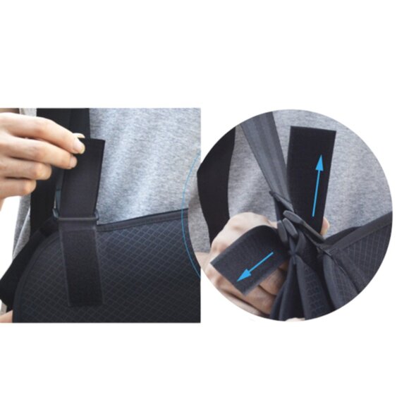 Arm Sling for Elbow Injury Adjustable Left/Right Arm - Picture 4 of 6